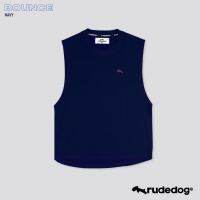 Rudedog เสื้อแขนกุดชาย สีดำ รุ่น Bounce