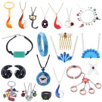 ✒♧❃ Strawberry13njt7yj Jewelry Peacock Necklace Pendant Snake Tales Accessories Woman Man Gifts Anime