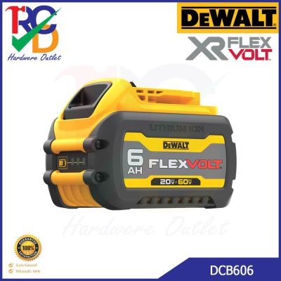 DeWALT DCB606 แบตเตอรี่ Flexvolt 20/60V. ของใหม่ ของแท้ 100%