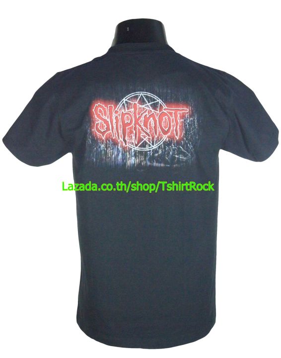 เสื้อวง-slipknot-สลิปน็อต-ไซส์ยุโรป-เสื้อยืดวงดนตรีร็อค-เสื้อร็อค-skt1291-ราคาคนไทย