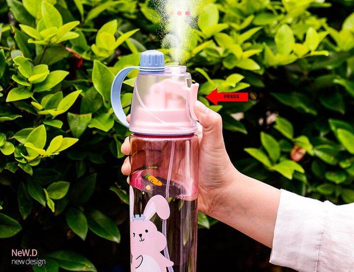 Sport Bottle Air Botol Sukan Spray 600ml Ready Stock 运动喷雾水瓶 600ml Jug ...