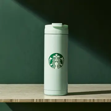 Starbucks 2021 China Dark Green Goddess Tumbler Thermos Glass Mug