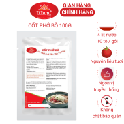 Gia vị nấu phở bò nêm sẵn Titom gói 100g dùng nấu nước lèo phở