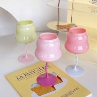 【CW】✲▽♚  Colored Wine Glass Goblet Small Twister