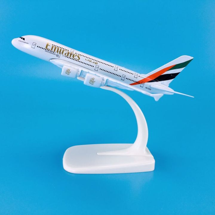 เครื่องบินจำลองเครื่องบิน-a380แอร์บัสเครื่องบินจำลองวัสดุสังกะสีผสมขายดี1-500-14ซม