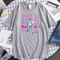 Letters Cartoon Saiki K Men Tshirts Fashion Breathable T Shirt Oversized Brand Streetwear Crewneck S-Xxxl T-Shirts Male