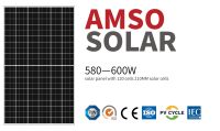 550W, 600W, 665W Solar Panel Mono Crystalline with Half Cell Technology