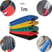 1m Heat Shrink Tubing Fishing Waterproof Wrap Fishing Tubing Rod Badminton Racket Sleeve PVC Tube Grip Cable Sleeve Wire Cable Management