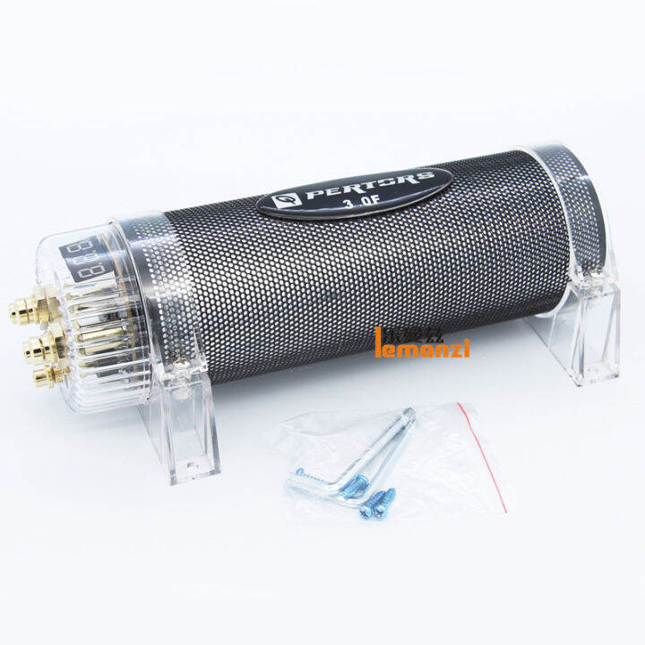 Car audio 12v super farad subwoofer filter capacitor voltage stabilizer