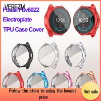 VERFZM SHOP นาฬิกาบางที่สุดเฉียบคมคลุมทั้งหมดสำหรับ Fossil Sport Smart Watch,TPU 41Mm เคสใส่นาฬิกาอิเล็กโทรเพลทปกป้องหน้าจอ