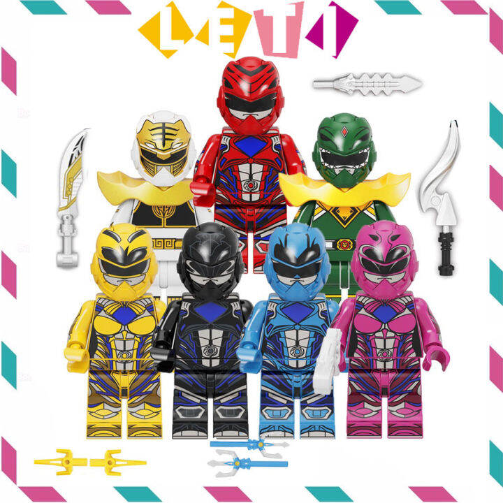 Mighty Morphin Power Rangers Minifigures Aisha Campbell Billy Cranston