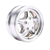 Silver 1.9 Wheel Hub for 1/10 RC Crawler Axial SCX10 II 90046 TRX4 D90