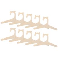 40 Pcs Wooden Hanger for Baby Clothes Natural Wood Hanger for Baby Clothes Hanger Rack Room Nursery Decor for Kids