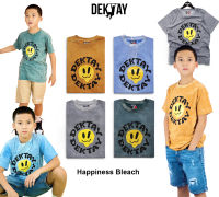 Dektay  happiness bleach t-shirt (Per Piece)