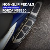 ที่วางเท้าเหยียบรถจักรยานยนต์ที่รองเท้าจานเหยียบสำหรับ Honda Forza 350 FORZA NSS ที่คลุม Forza350 NSS350