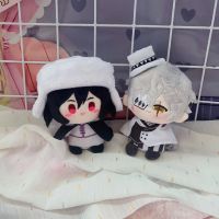 Anime Bungo Stray Dogs Gogol Fyodor Dostoevsky Cute 10Cm Plush Dango Cartoon Dolls Bag Pendant Keychain Keyring Gift