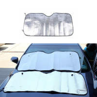 Car Windshield Sunshades Cover Front Rear Sun Reflective Shade Car Sun Block Sunshade Thermal Screen Casual Foldable Cover