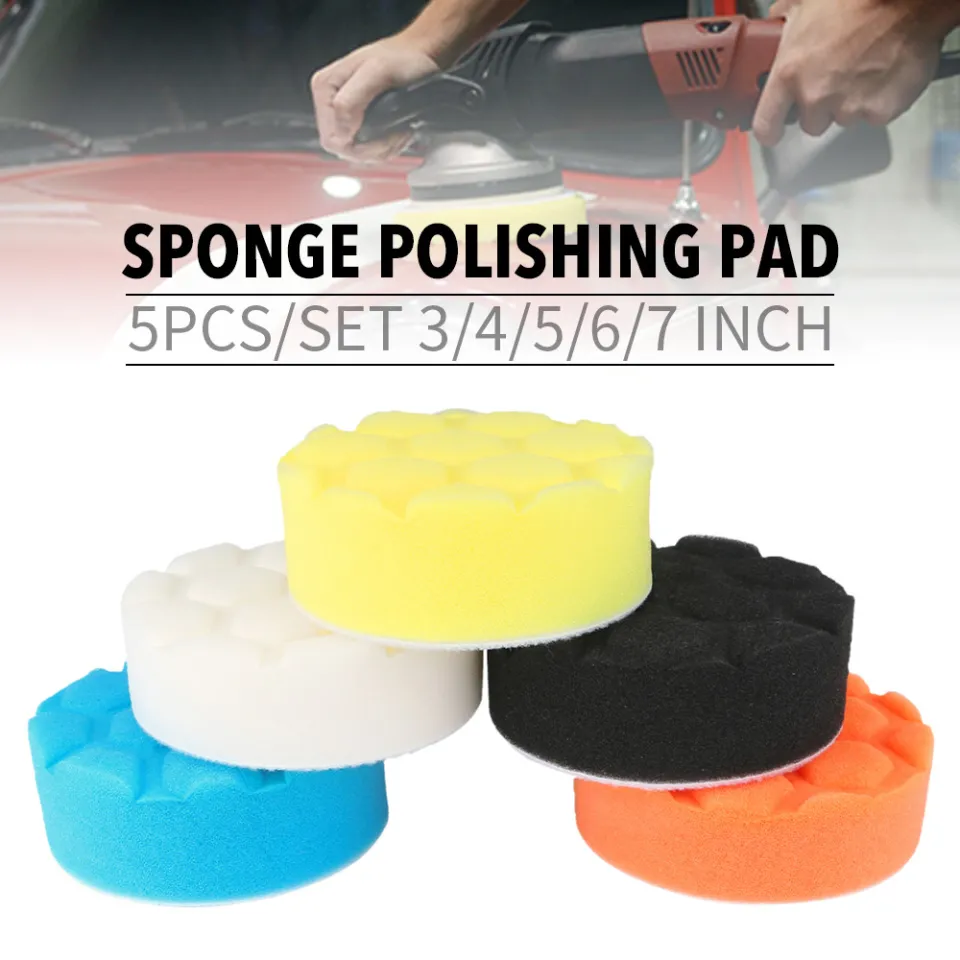 3/5/6/7 Inch Car Polishing Kit Polishing pad Car Polish Buffing Pad  Abrasive Disc