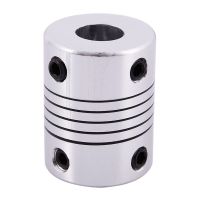 CNC Motor Shaft Coupler 6.35mm to 8mm Flexible Coupling 6.35x8mm