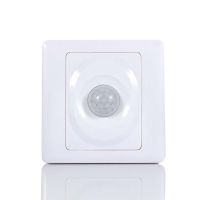 ℡✴✴ 1PCS 220V Automatic Infrared PIR Body Motion Sensor Switch Wall Mount LED Night Light