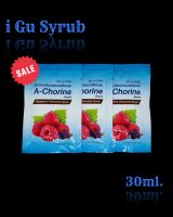 A-Chorine น้ำหวานกลิ่นราสเบอรี่เข้มข้น 30ml. 3 ซอง