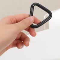 ₪☌ 6Pcs Climbing Buckles Triangle Hanging Buckles Climbing Carabiners Locking Climb Carabiners