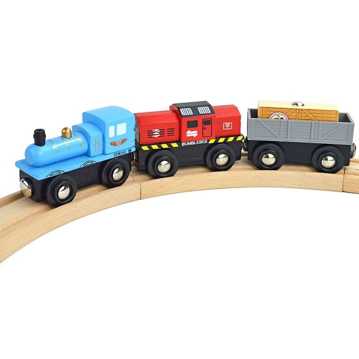 wooden-magnetic-train-locomotive-car-track-truck-ambulance-wood-railway-accessories-educational-kid-toys-gift-fit-biro-tracks