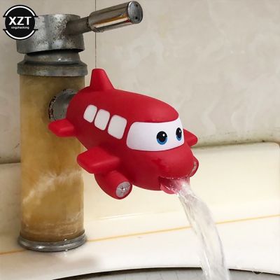 Cartoon Animal Faucet Extender Kids Children Help Washing Hands Sink Water Tap Extender Splash-proof Spout Extension Bath Toys