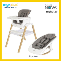 Tutti Bambini Nova HIGHCHAIR &amp; ROCKER เก้าอี้เด็กโยก เก้าอี้กินข้าวเด็ก เปลโยกเด็ก สินค้านำเข้าจากอังกฤษ รับประกันศูนย์ไทย