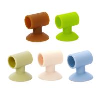 Door Stopper Wall Protector Noise Free Silicone Door Handle Bumper Stopper Doorstops with Suction for Protecting Wall