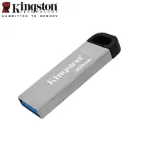 Kingston ดั้งเดิม Datatraveler Kyson USB แฟลชไดร์ฟ32GB 64GB 128GB USB 256GB 3.2แฟลชไดร์ฟ DTKN ไดร์ฟปากกาสำหรับคอมพิวเตอร์