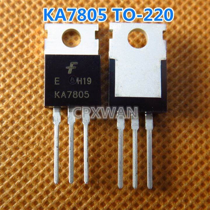 10 Buah KA7805 TO220 1,5 A/5V Tiga Terminal Voltase Regulator Baru Asli Lazada Indonesia