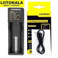 ‘；【-【 Liitokala Lii-500 Lii-402 Lii-202 Lii-100 3.7V 1.2V Multiftion 18650 26650 21700 17355 18350 14500 AA AAA  Battery Charger