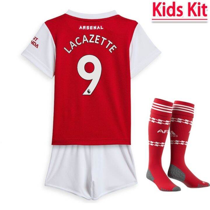 2022-2023-arsenal-home-kids-kit-football-shirt-children-top-and-shorts-set-jersey-with-epl-patch-socks