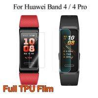 ▼ Dla Huawei Band 4 4 Pro Smart Watch HD Clear Soft TPU hydrożel folia ochronna folie ochronne pełna pokrywa nie hartowane szkło