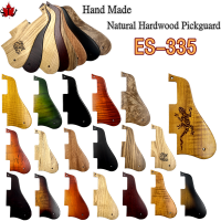 ที่มีคุณภาพสูงมือทำธรรมชาติไม้เนื้อแข็ง Pickguard สำหรับ ES-335กีต้าร์อุปกรณ์อะไหล่