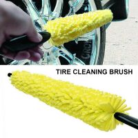 Car Wheel Hub Cleaner Multifunctional Tire Rim Cleaner Spongy Tyre Rim Scrubber for Car Maintenance for Auto Vehicle Washing