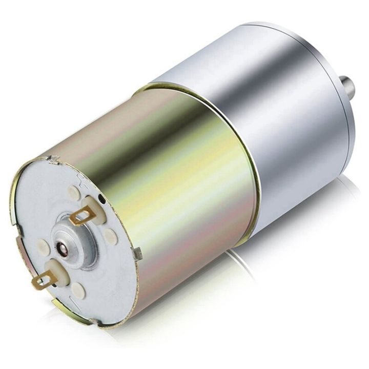 2x-dc-12v-30rpm-gear-motor-high-torque-electric-mini-speed-reduction-geared-motor-eccentric-output-shaft-37mm-gearbox-electric-motors
