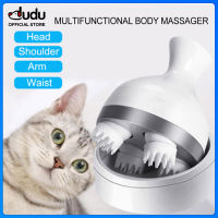 【DUDU Pet】Dog นวดสัตว์เลี้ยงการชาร์จอัจฉริยะ3D เครื่องนวดศีรษะแมวหมุนอัตโนมัติกันน้ำเครื่องทำความสะอาดไฟฟ้าฝุ่น