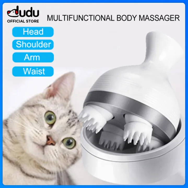 【DUDU Pet】Dog Massager Pet Intelligent Charging 3D Head Massager Cats