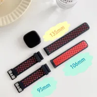 ส่งฟรี สายนาฬิกา Fitbit Versa 3 / Sense สายซิลิโคน Fitbit Sense Versa3 สาย สายเสริม สายเปลี่ยน Silicone Strap สายแทน Nike