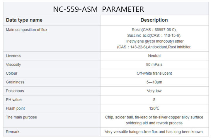 บัดกรีวาง-amtech-nc-559-asm-100กรัมตะกั่วฟรีบัดกรีฟลักซ์เชื่อมวางฟลักซ์559-nc-559หัวแร้งบัดกรีวางฟลักซ์