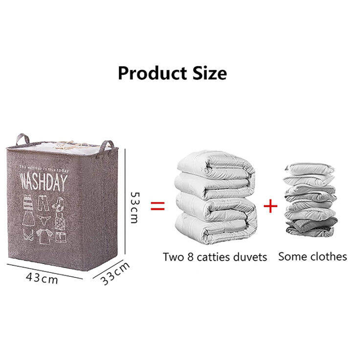 super-large-laundry-basket-75lfoldable-storage-laundry-hamper-with-drawstring-cover-water-proof-linen-toy-clothes-storage-basket