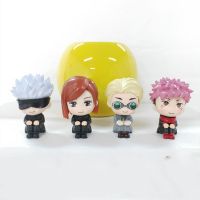 หุ่นฟิกเกอร์ตกแต่งรวบรวมจาก ZHUREBA Fushiguro Megumi Nanami PVC Kugisaki Nobara Gojo Satoru ภาพอนิเมะ Jujutsu Kaisen ตุ๊กตาขยับแขนขาได้