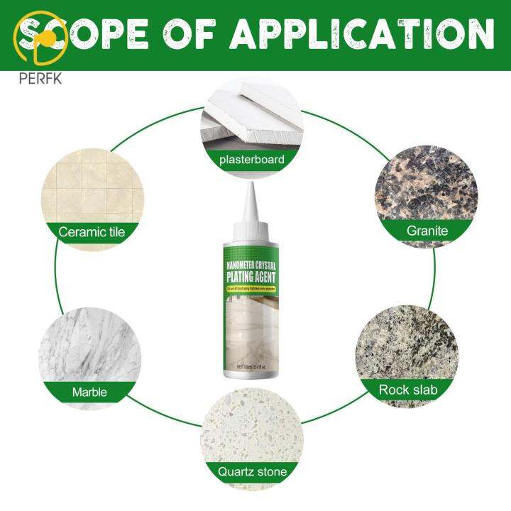 Perfk Nano Crystal Plating Agent Marble Cleaner Stone Crystal Plating