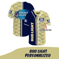 2023 New Bud Light Personalized jersey shirt - Jersey baseball - Sport fashion - Baseball Tshirt - for men, women, unisex