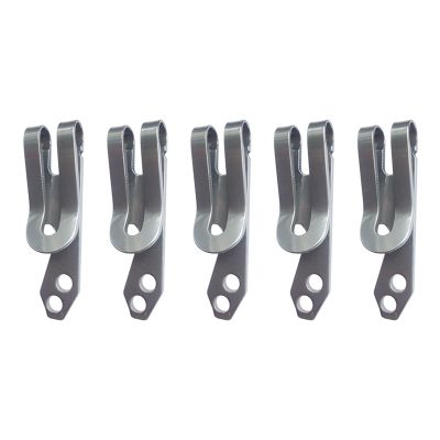 5X Stainless Steel EDC Multifunction Tool Belt Key Chain Clip Bottle Opener