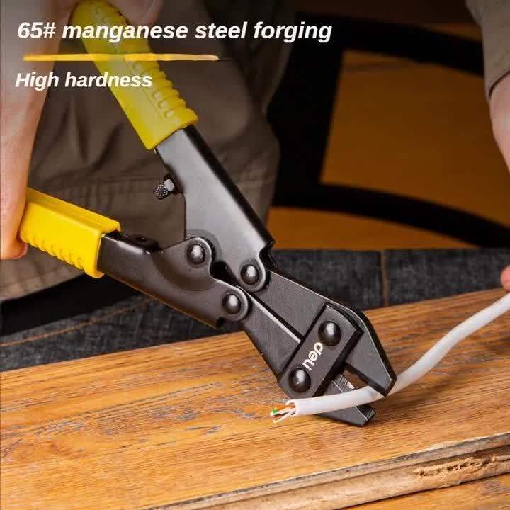 DELI Wire Breaker s Steel Bar Cutting Pliers Multiftional Laborsaving