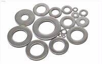 ✚ 1000pcs M1.6 M2 M2.5 M3 M4 M5 Stainless Steel Flat Washer Plain Wash Insulation Gasket Metal Gasket Screw Gasket