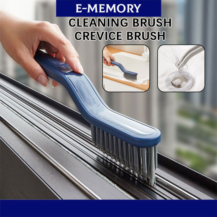 1 Multifunctional Floor Seam Brush, Clip Hair Window Cleaning